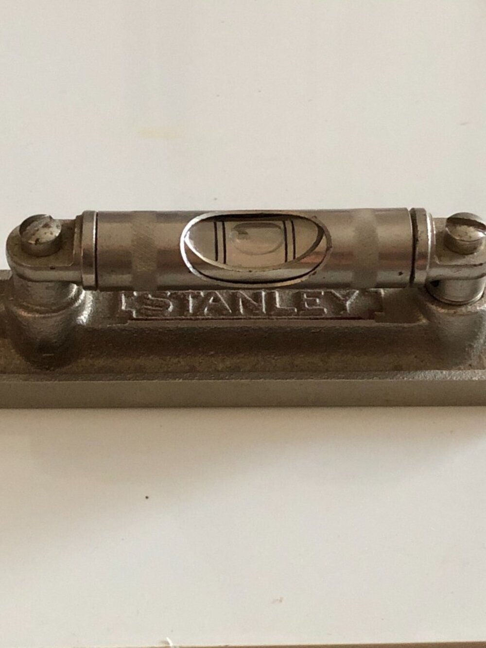 Vintage Early Stanley No. 34-4 Inch Level